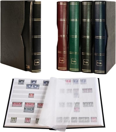 Luxe Algemeen Postzegelalbum met 60 Witte Pagina's en Beschermhoes
