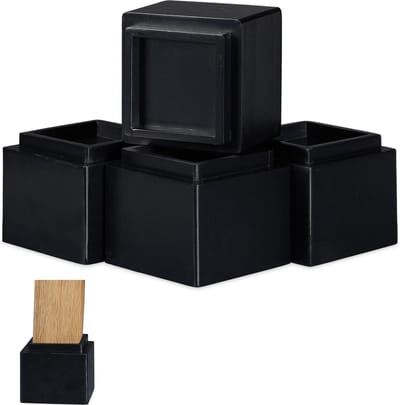 meubelverhoger set van 4 - 10 x 11,5 x 11,5 cm - tafels - stoelen