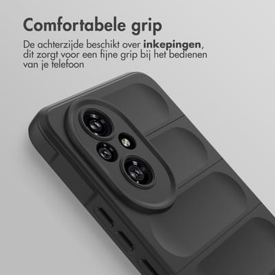 imoshion Hoesje - Geschikt voor Honor 200 Pro - EasyGrip Backcover - Zwart