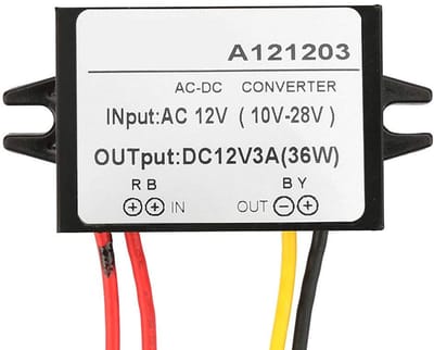 Allecto - 12V Omvormer - DC naar AC Converter - Waterdicht en Betrouwbaar - 5V DC Uitgang - 100W Vermogen - Geschikt voor Motorrijders - Compact Fo...