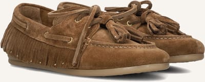 AYANA Ay2000 Mocassins Dames - Instappers - Cognac - Maat 40