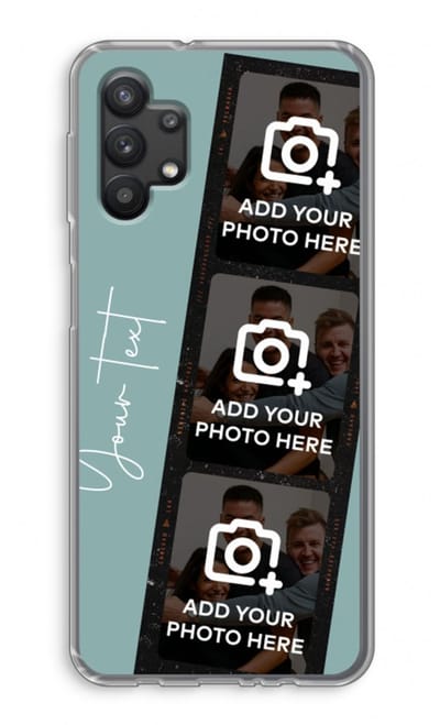 Gepersonaliseerd - Case Company® - Hoesje geschikt voor Samsung Galaxy A32 5G hoesje - Filmrol N°1 - Soft Cover Telefoonhoesje - Bescherming aan alle Kanten en Schermrand