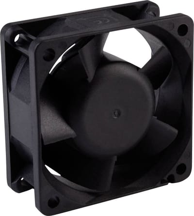 Wallair 20100304 Axiaalventilator 12 V/DC 39.95 m³/h (l x b x h) 60 x 60 x 25 mm