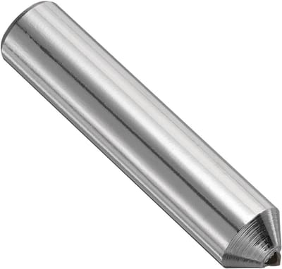 10mm Diamant Slijpgereedschap voor Enkelpunt Slijpschijven - Taper Tool met Carbon Stalen Schacht en 0.4 Caraat