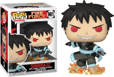 Fire Force POP! Animation Vinyl Figure Shinra w/Fire 9 cm