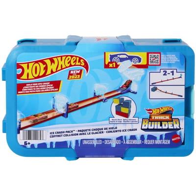 Hot Wheels Track Builder ijzige crashset