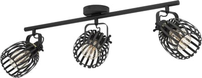 EGLO Girona Spot - E27 - 77,5 cm - Zwart - Staal