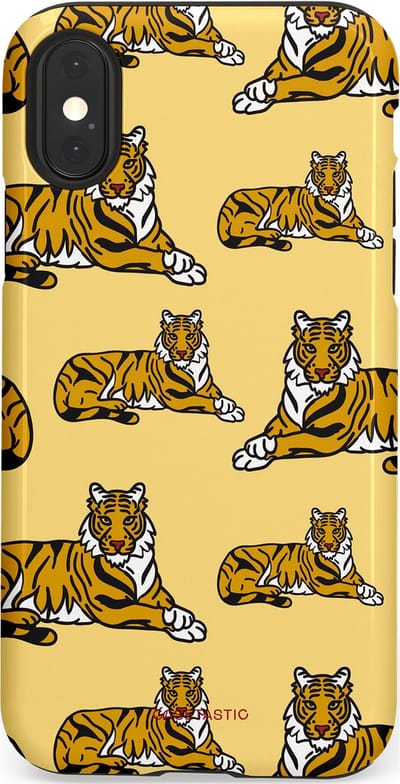 Casetastic Hoesje Geschikt voor Apple iPhone X/Xs - Stijlvolle Beschermende Duo-layer Case - Onzichtbare jager