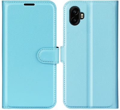 Coverup Hoesje - Geschikt voor Samsung Galaxy Xcover 7 Pro Hoesje - Coverup Book Case - Lichtblauw