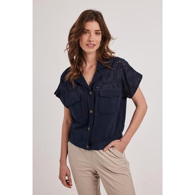DIDI Dames Sweat jacket Shuffle Dark blue maat 34