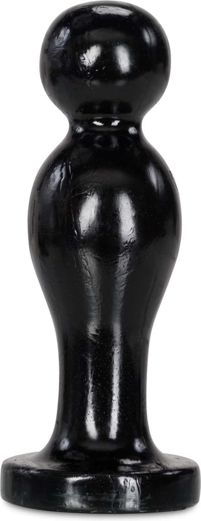 Gangbangster - Middy Ball - Buttplug - 17 x 5,7 cm - PVC - Zwart