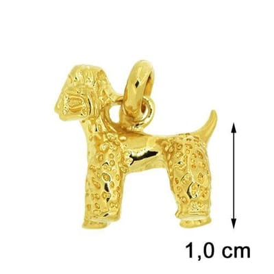 Blinx Jewels Vergulden Hanger Poedel