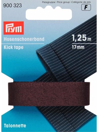 PRYM BROEKSTOOTBAND MIDDENBRUIN - 1X1,25M.
