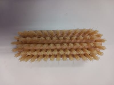 Schoenborstel blank hout 12cm