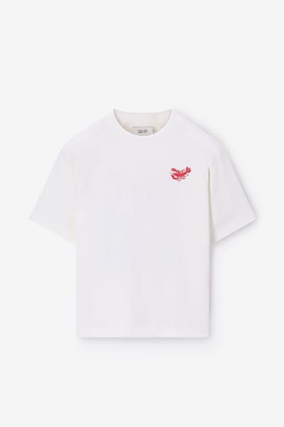 Sissy-Boy - Wit oversized T-shirt met artwork
