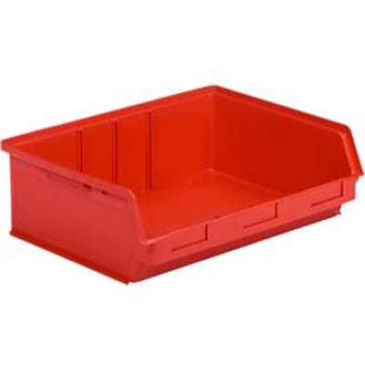 Magazijnbak LF 351 ZW SSI Schäfer - polypropeen - L 348 x B 470 x H 145 mm - 17 l - rood