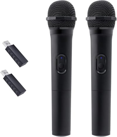 Draadloze Gaming Microfoon voor PS5, PS4, Xbox Series X|S, Nintendo Switch en PC - Lage Latentie, Ideaal voor Gamecommunicatie en Streaming