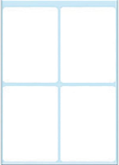 Etiket herma 3755 40x55mm wit 28st | 10 stuks