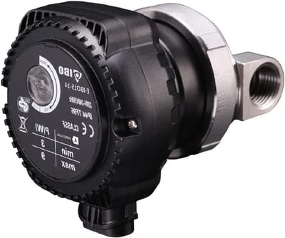 Circulatiepomp Warm Water - Warmtepomp Circulatie - Verwarmingssystemen - Energiezuinig - 1.2 Meter Opvoerhoogte - Zwart