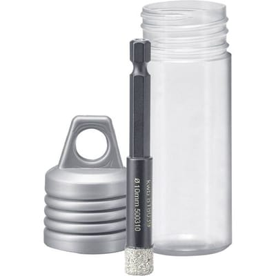 kwb 500310 Tegelboor 10 mm 1/4 (6.3 mm), Zeskant schacht 1 stuk(s)