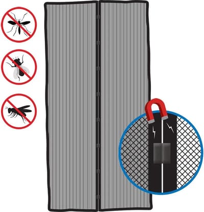 Deurhor met magnetische sluiting - Proplus - zwart