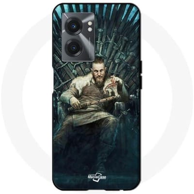 Coque - Maniacase - Realme V23 - Souple - Noir - Vikings Game of Thrones