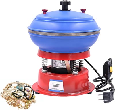 Stenen Polijstmachine - Triltrommel Polijstmachine - Gladmaken Mineralen - Vaste Snelheid 2500 RPM - 3.5L Kom - One Color