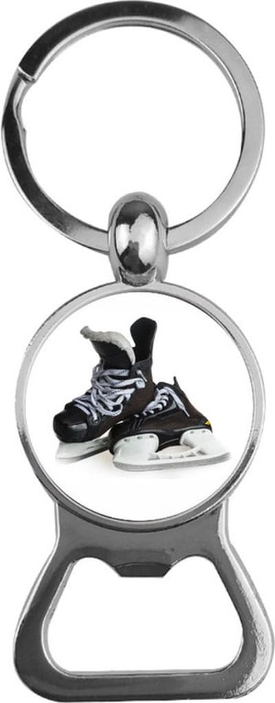 Bieropener Glas - Schaatsen
