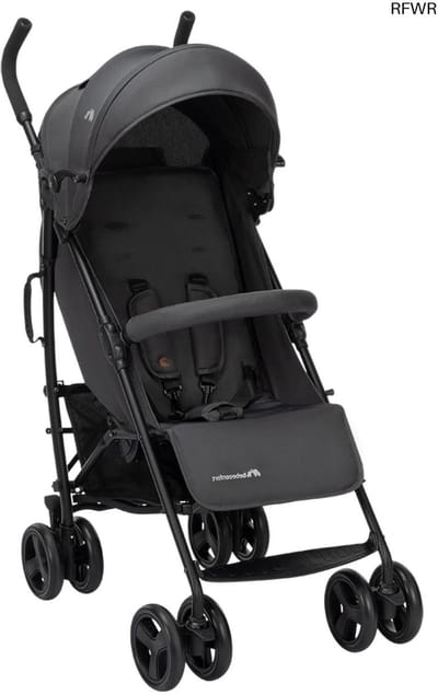 Lichtgewicht en Compacte Kinderwagen voor Baby's van 0-4 Jaar, Opvouwbare Wandelwagen met Verstelbare Zitpositie, Comfortabel en Veilig