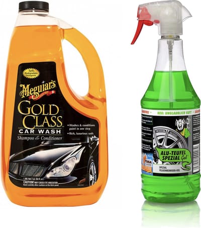 Mequiars Gold Class car wash 1,89L + Tuga -Chemie Alu-Duivel-Speciaal 1L