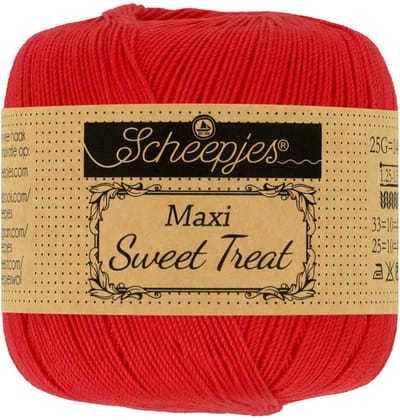 Scheepjes Maxi Sweet Treat - 115 Hot Red