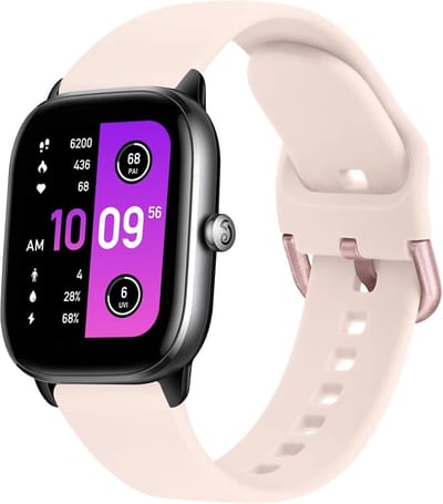 Siliconen Armband voor Amazfit GTS en GTR Series, Dames en Heren, Comfortabele en Duurzame Polsbanden