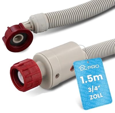 Universele Waterslang van 1,5 m met Aquastop voor Vaatwasser en Wasmachine