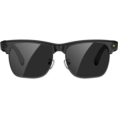 Blackview BV200 Al Slimme Bril Slimme Camera Bril Zonnebril Muziek Afspelende Bril Buiten Sportbril Slimme Bril met Muziek & Camera SUNGLASSES zwart