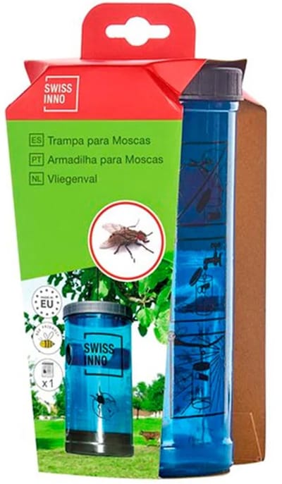 Swissinno Natural Control Outdoor 1 320 001KN Vliegenval Lokstof Blauw 1 stuk(s)