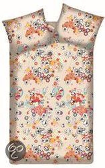 Beddinghouse Kimono Dekbedovertrek - Eenpersoons - 140x200/220 cm - Zand