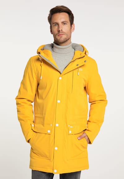 ICEBOUND Serie clima Igloo Winter parka Heren mosterd