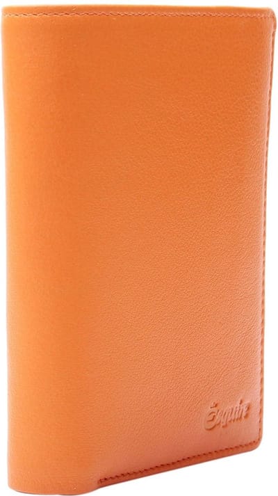 Esquire Leren Portemonnee Peru Wallet Orange Oranje