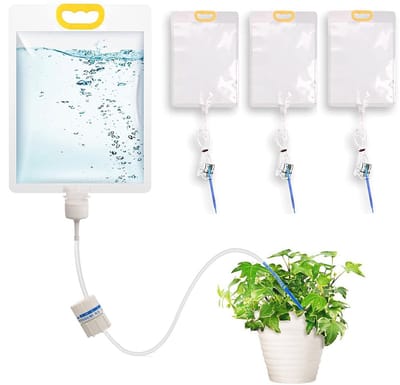 Automatisch Bewateringssysteem voor Kamerplanten - 4 stuks, 3,5 L met Instelbare Stroomregeling