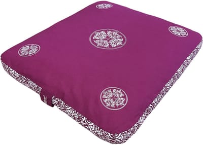 YogaStyles Zabuton design Paars