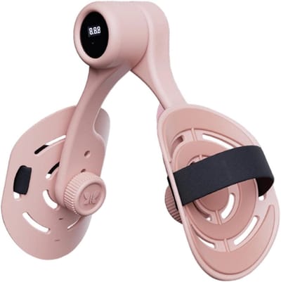 Bovenbeen Trainer - Bekkenbodem Oefenaar - Spierversterking Thuis - Met Display Teller - 31x25x10.5 cm - Roze