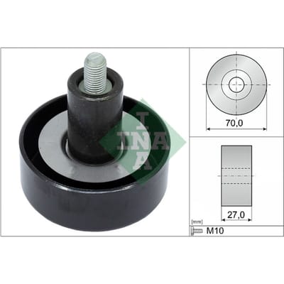 Schaeffler Ina Rondsel/geleiderpoelie, V-riem INA 532 0657 10