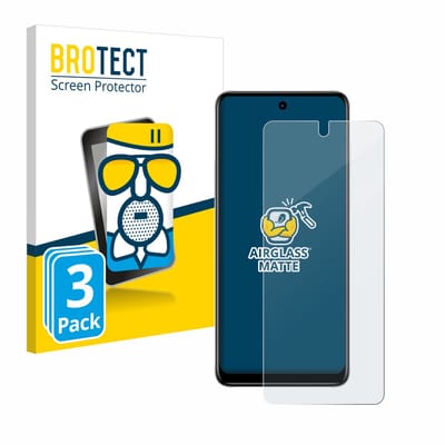 BROTECT - Screenprotector voor Motorola Moto E32s - Folie Beschermfolie Beschermglas matte 3 Stuks