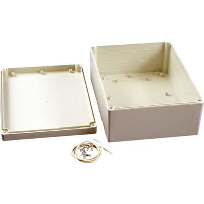 Hammond Electronics RP1460 Universele behuizing 220 x 165 x 85 Polyester Grijs 1 stuk(s)