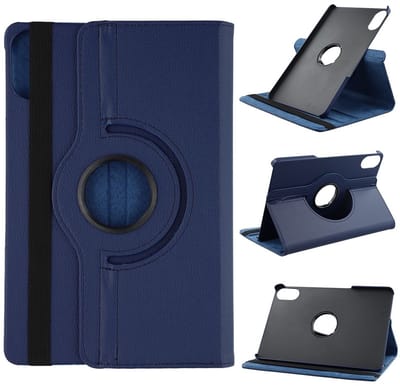 Coverup Tablethoes geschikt voor Xiaomi Redmi Pad 2 Hoesje - 360° Rotating Book Case - Donkerblauw