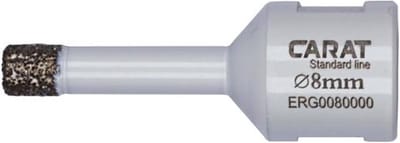 Carat EHS Briljant tegelboor M14 8 mm (2 stuks) voor haakse slijper
