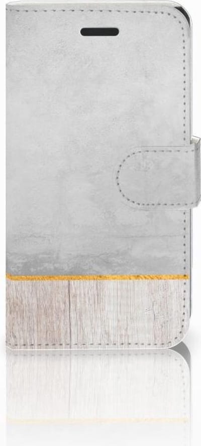 Book Case voor Samsung Galaxy Xcover 3 | Xcover 3 VE Book Style Case Wood Concrete