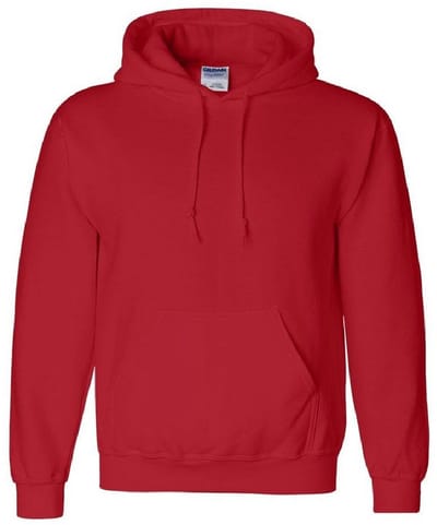 Gildan Zwaargewicht DryBlend Adult Unisex Hooded Sweatshirt Top / Hoodie (13 kleuren) (Rood)