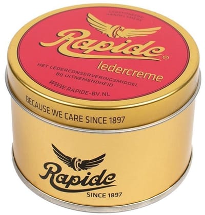 Ledercrème | Bescherm gevet leer | Merk: Rapide | Kleur: Kleurloos | Inhoud: 150ml