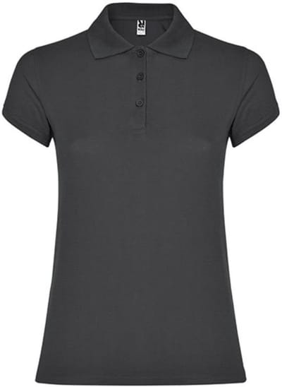 Roly - Star Dames Polo - Dark Lead 46 maat XXL